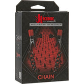 Kink Chain Nipple Clips with Heavy Chain and Silicone Tips
